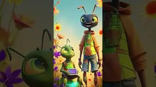 Work Smart, Live Well &ndash; The Ant & The Grasshopper 2025 | 3D Animated Story #cartoon #disney #pixar