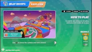 Fall Guys | Jelly Hoops | Fun creative map by Lesi_Onada27 | Let&rsquo;s play