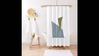 modern shower curtains, Shabby chic bathroom accessories