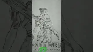 FRE FIRE ART||Krishna s Dev Art and craft||#artist #artist #shorts #artwork #viral#pencildrawing