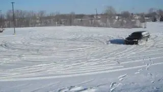 2006 Volvo V70 R snow fun