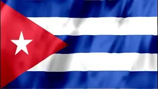 Cuba Flag Waving  | Bandera de Cuba Ondeando al Viento | Hermosa Bandera Nacional de Cuba en HD