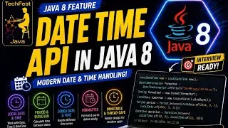 Java 8 Feature  Date Time Api