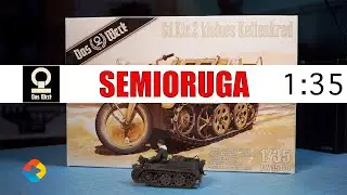 MAQUETA DAS WERK - S.D.KFZ.2 KLEINES KETTENKRAD | ESCALA 1:35 | EN ESPAÑOL - DonGregorioYJack