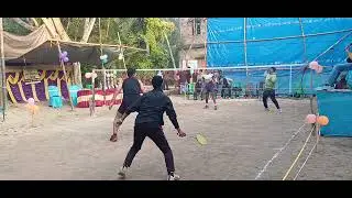 Final💥SET..1💥 ULBERIA 💥VS💥BALICHAK 💥#outdoor #badminton#competition 