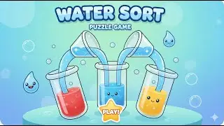 Relaxing Water Sort Puzzle 🧪 | Satisfying Color Sorting Game #live #short