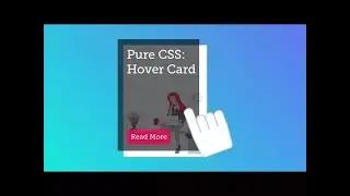 Pure CSS: Hover Card Effect