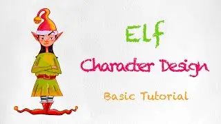 Elf Character Design Tutorial🌲✨️