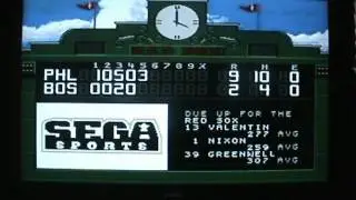 World Series Baseball for the Sega Genesis