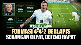 WAJIB DICOBA! FORMASI BERLAPIS EFOOTBALL 2025 SERANGAN CEPAT PERTAHANAN RAPAT