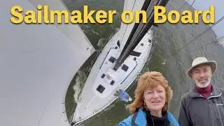 ŻAGLOMAKER na pokładzie! - Trymowanie żagli Enksail Orion 49 ALUMINIUM | Odc. 254