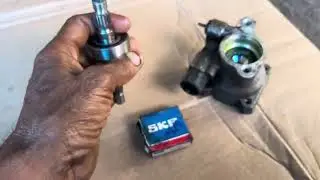 Santro timing belt and power steering pump bearing (@skilled mechanic Tamil)