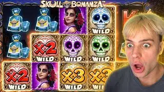 6 BONUSŮ PO SOBĚ NA SKULL BONANZE! (TOHLE BYLO CRAZY)😱👀