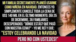 Fui Secretamente Designada Niñera En Navidad  Arruiné La Cena De $140 000 Y Dejé A Todos Hambrie