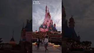 HONGKONG DISNEYLAND CASTLE||BEAUTIFUL NIGHT VIEWS|HAPPIEST PLACE ON EARTH|#DISNEYMUSIC|LODY D'A DORA