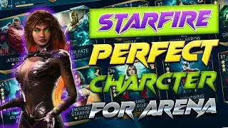 Injustice 2 Mobile. Starfire is the perfect character for arena.