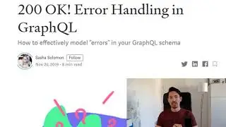 What's wrong with error handling in GraphQL?