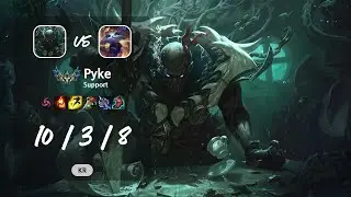 Pyke Support vs Yuumi - KR Challenger Patch 13.9