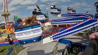 Bounce- (Oliver Gilbey) onride Bray Seafront Funfair August 2025