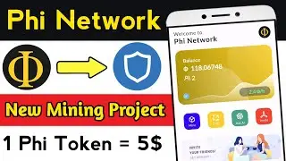 Phi Network New Mining Project || 1 Phi token =5$ || Mixerdev Airdrop 100 MXD Instant