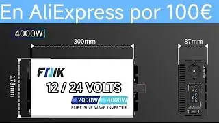 FDIK INVERSOR 12 / 24 VOLTIOS 2000/4000 y algo más. Una marca a tener en cuenta.