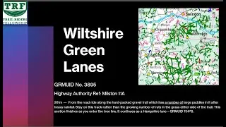 GRMUID 3895 - Highway Authority Ref: Milston 11A