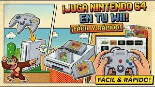 Juega Nintendo 64 en tu WII | Guía fácil y rápida 2025 | Dinogames