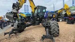 Kaiser S8, S10, And S12 Spider Excavators Show At Bauma Expo 2022 - 4k