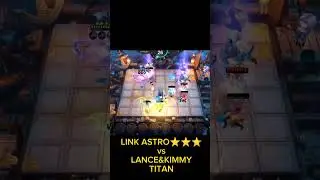 LINK ASTRO⭐⭐⭐ vs LANCE&KIMMY TITAN #mcofficial #comboterkuatmagicchess  #mlbb #game #gaming #mobile