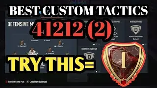 Best 41212(2) Custom Tactics EA FC 24