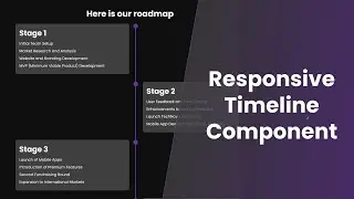 Build a Responsive timeline Component in React