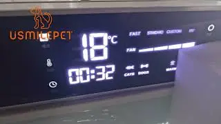 USMILEPET Double-Door Pet Drying Cabinet