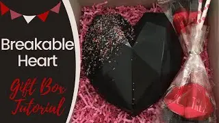 Chocolate Heart Tutorial | Geometric Chocolate Heart