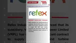 Refex Industries | 18 DEC 2025 | #bse #nse #marketnews #News  #Refex #RefexIndustries #disposal