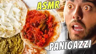 La liguria in bocca | Il Panigazzo | ITALIAN FOOD ASMR | VIDEO ASMR CIBO | MUKBANG ASMR ITALIAN