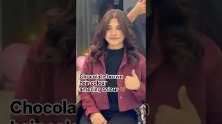 hairTransformation 🤎 chocolate brown hair colour #haircolor #hair #balayage #colors #highlights