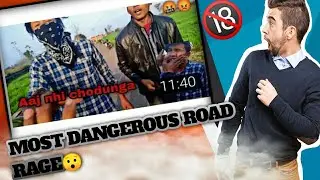 ⚫CHAPRI NIBBA NIBBI STOP ME AGAIN😡 |⚫EXTREME ROAD RAGE😯|⚫ROAD RAGE ROAST 🔥🔥|