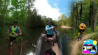 2022 3 Legged Monster Race Recap | Trail Half Marathon | 30mi Mountain Bike | 12mi Canoe (V. 83)
