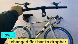 Flatbar to Dropbar conversion | ark bike