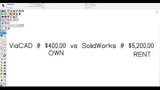ViaCAD Tutorial 002 - Viacad vs SolidWorks - Is Viacad Similar And Worth The Price
