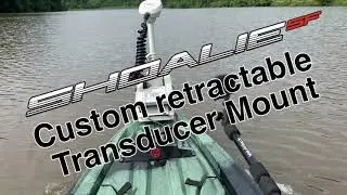 @crescent-kayaks  Shoalie retractable transducer mount!!