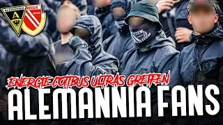 Cottbus-Ultras greifen Aachen-Fans au&szlig;erhalb des Stadions an!