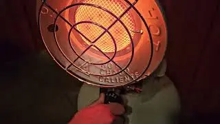 Watch First! 15000BTU Portable Propane Heater with Safety