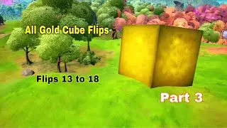 EVERY TIME THE GOLD CUBE HAS FLIPPED ON FORTNITE! Flips 13-18 (Part 3)