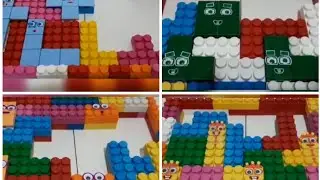 Numberblocks tetris in blocks for Kids-  one to ten .
