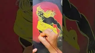 Acrylic Painting Of Shri Ram