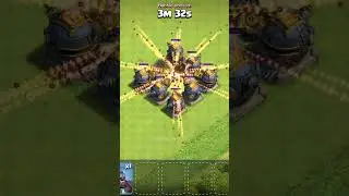 clash of clans new defence vs new troops#coc#troops#defence#shorts