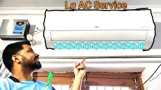 LG ac Service 2023 | AC Ki Service Khud Kase Kare | AC में से पानी गिरने की समस्या कैसे खत्म करें