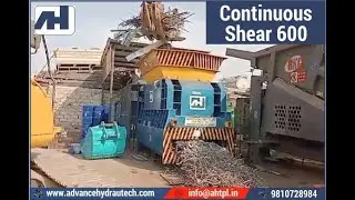 Scrap Metal Cutting/Shearing: Metal Scissors, Long Metal Scrap Cutting Machine/Container Shears