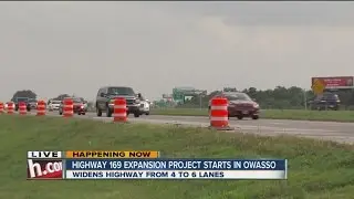 Hwy 169 Bird Creek Expansion Begins